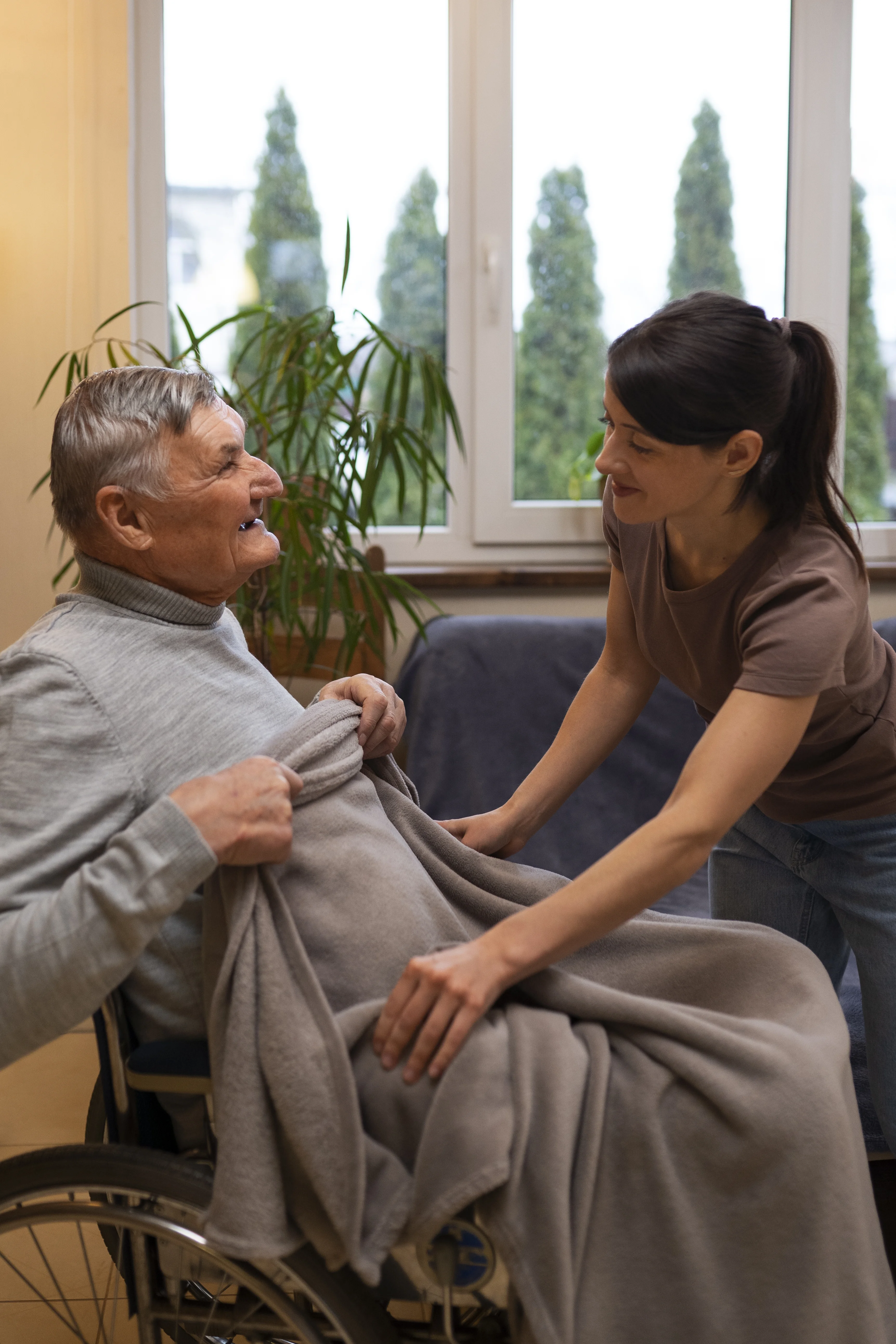 Caring for elderly at home